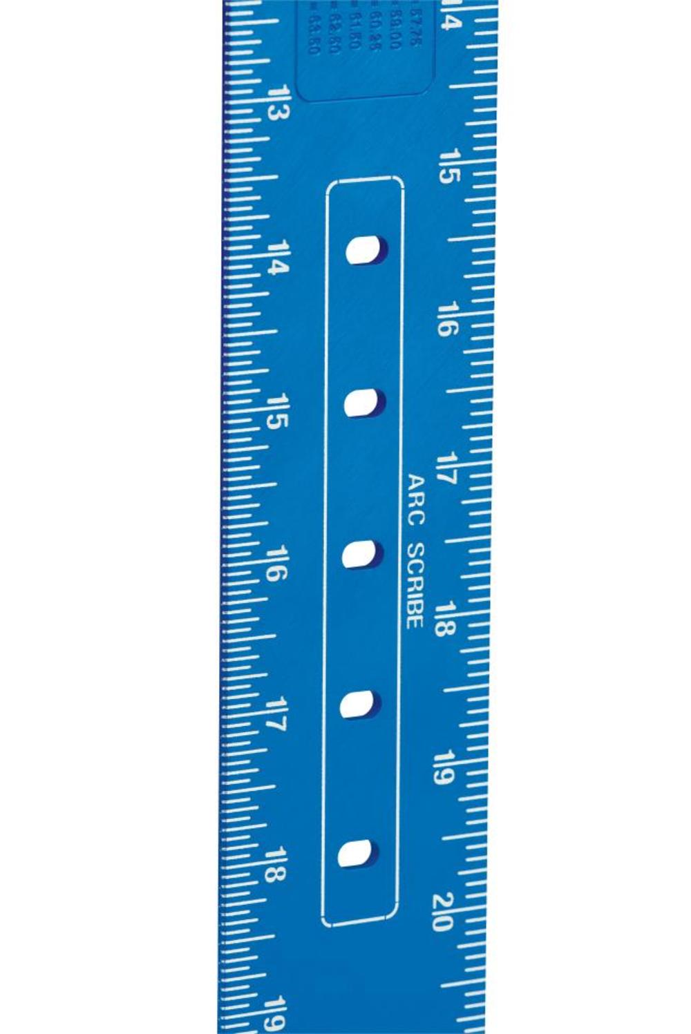 Empire Level 16 in. x 24 in. True Blue Laser Etched Framing Square - Ascmtools