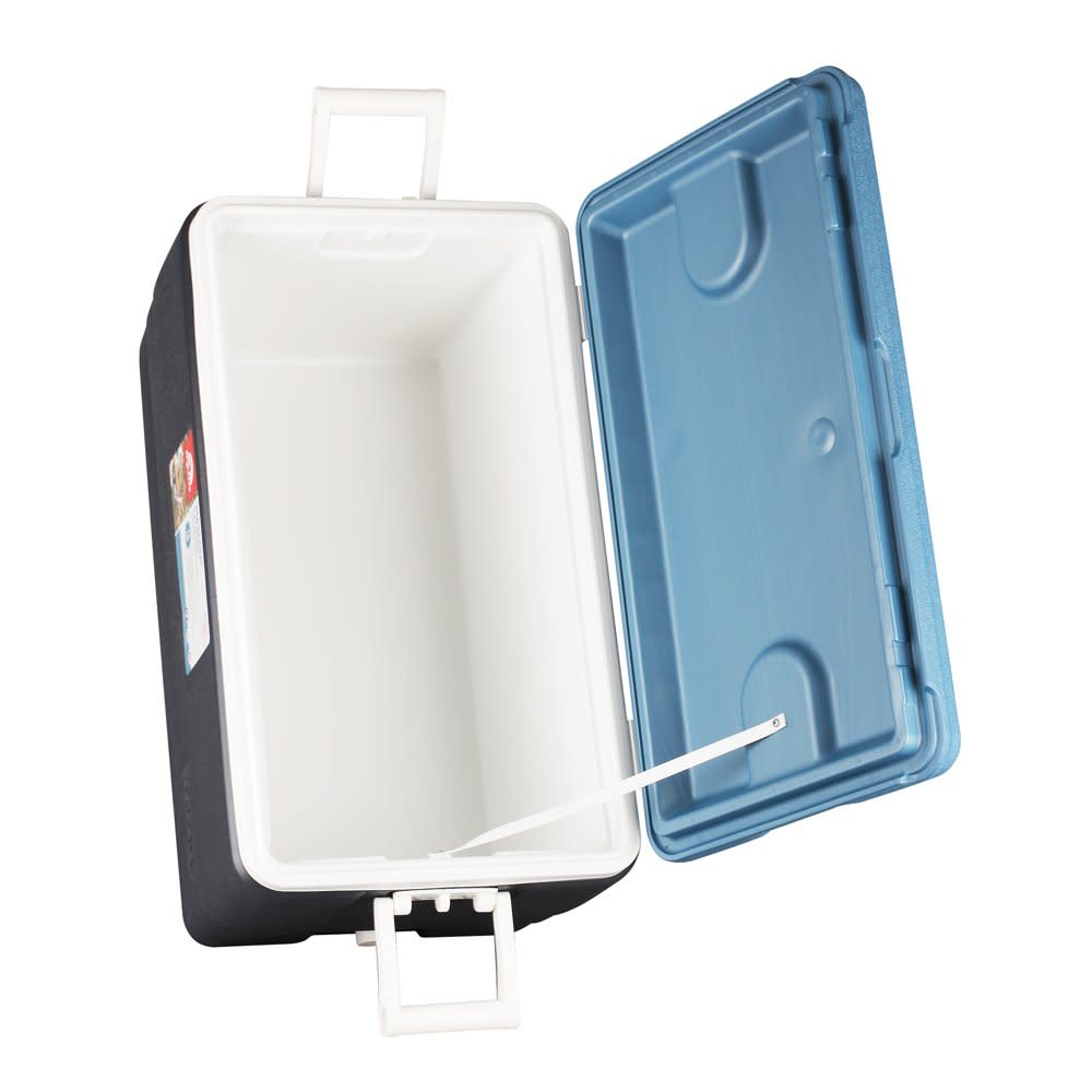 Igloo Maxcold 70 Hard Cooler Jet Carbon/Ice Blue 70qt - Ascmtools