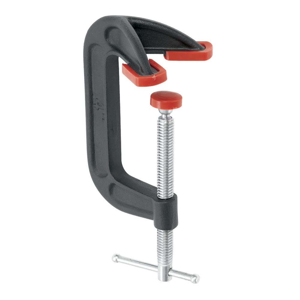 Bessey Double-Headed C-Clamp 4 Inch Capacity 2-1/4 Inch Throat - Ascmtools