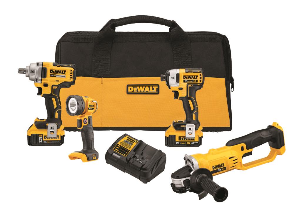 DEWALT 20V MAX 4-Tool Combo Kit - Ascmtools