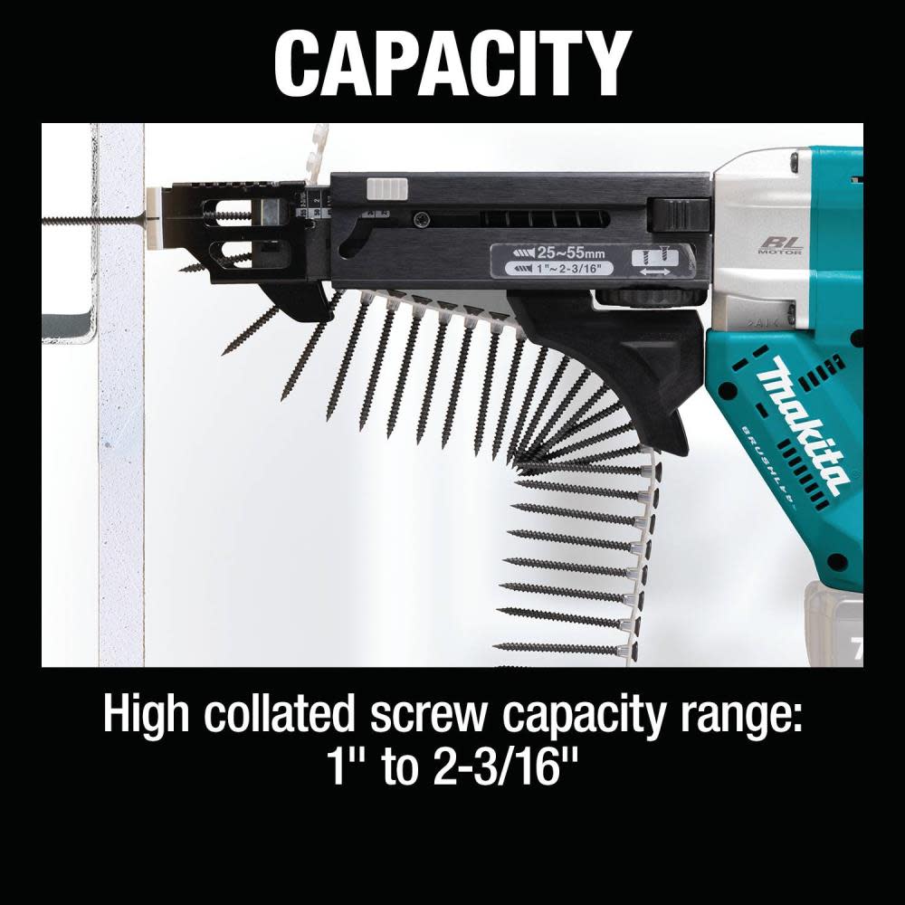 Makita 18V LXT 6000 RPM Autofeed Screwdriver Bare Tool - Ascmtools