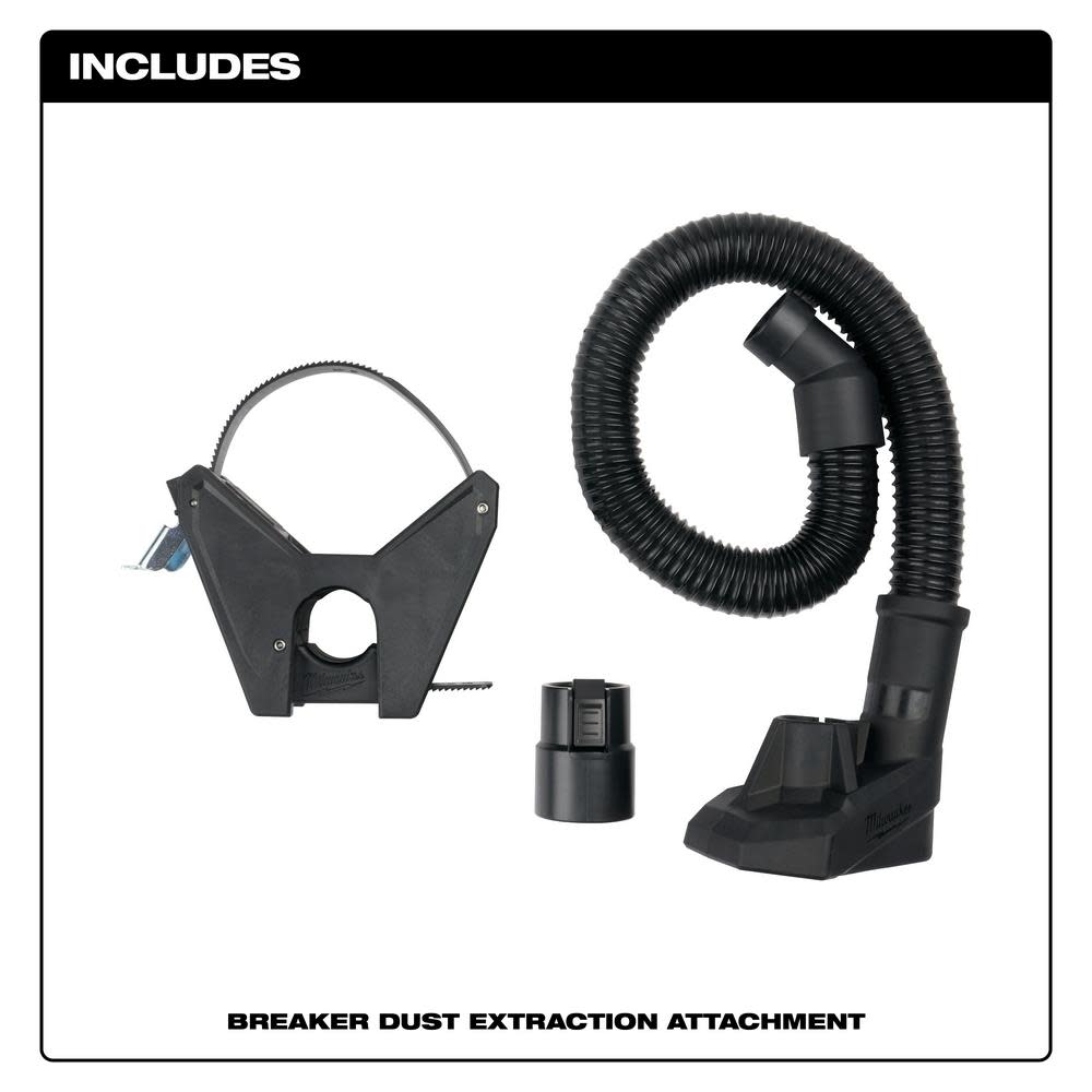 Milwaukee Breaker Dust Extraction Attachment - Ascmtools