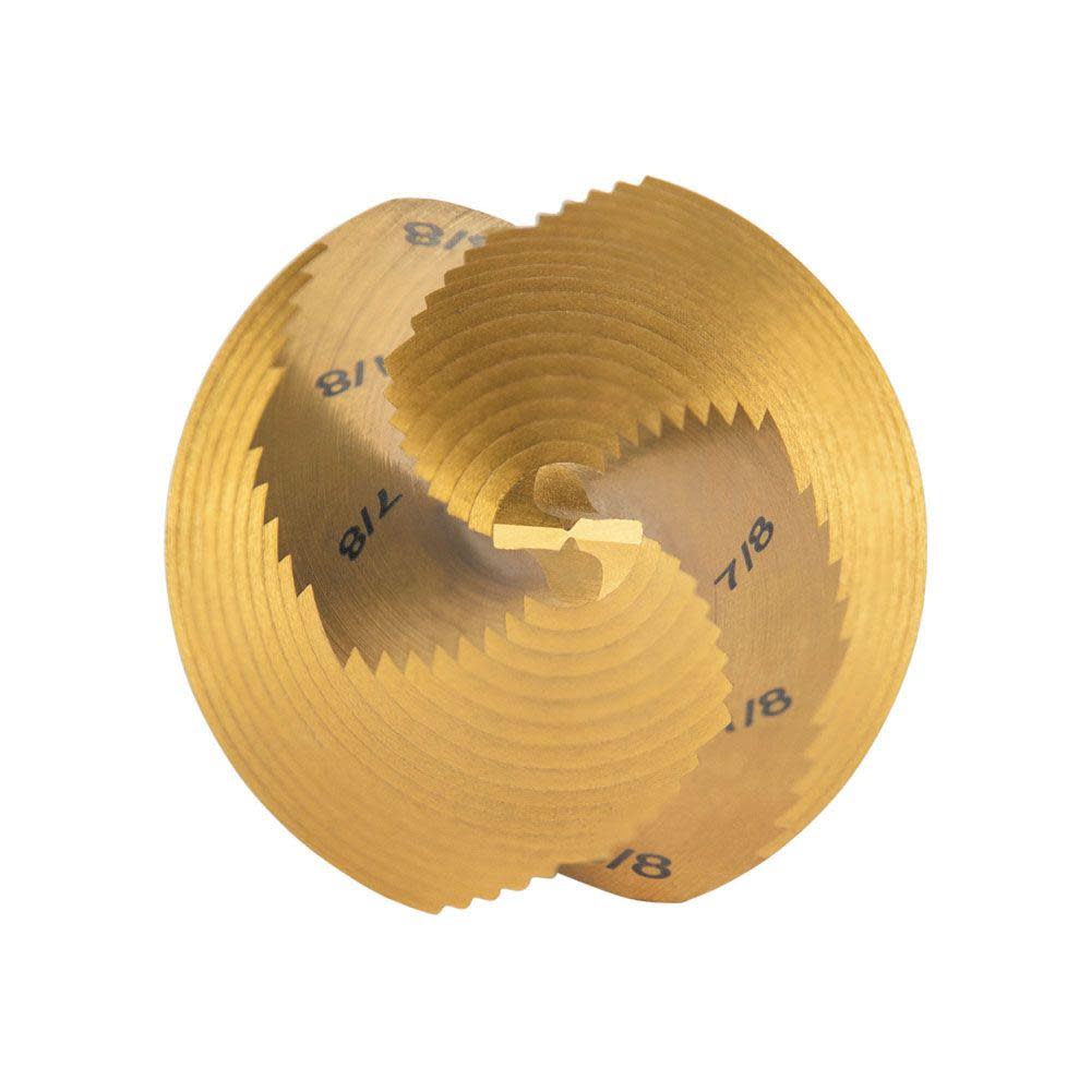 Klein Tools 7/8″ to 1 3/8″ Step Drill Bit VACO - Ascmtools