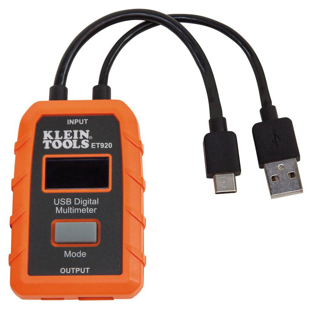Klein Tools USB Digital Meter USB Type A and C - Ascmtools