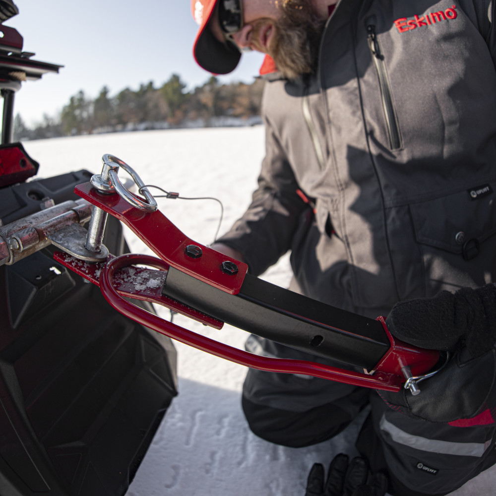 Eskimo EZ-Stow Pivoting Tow Hitch - Ascmtools