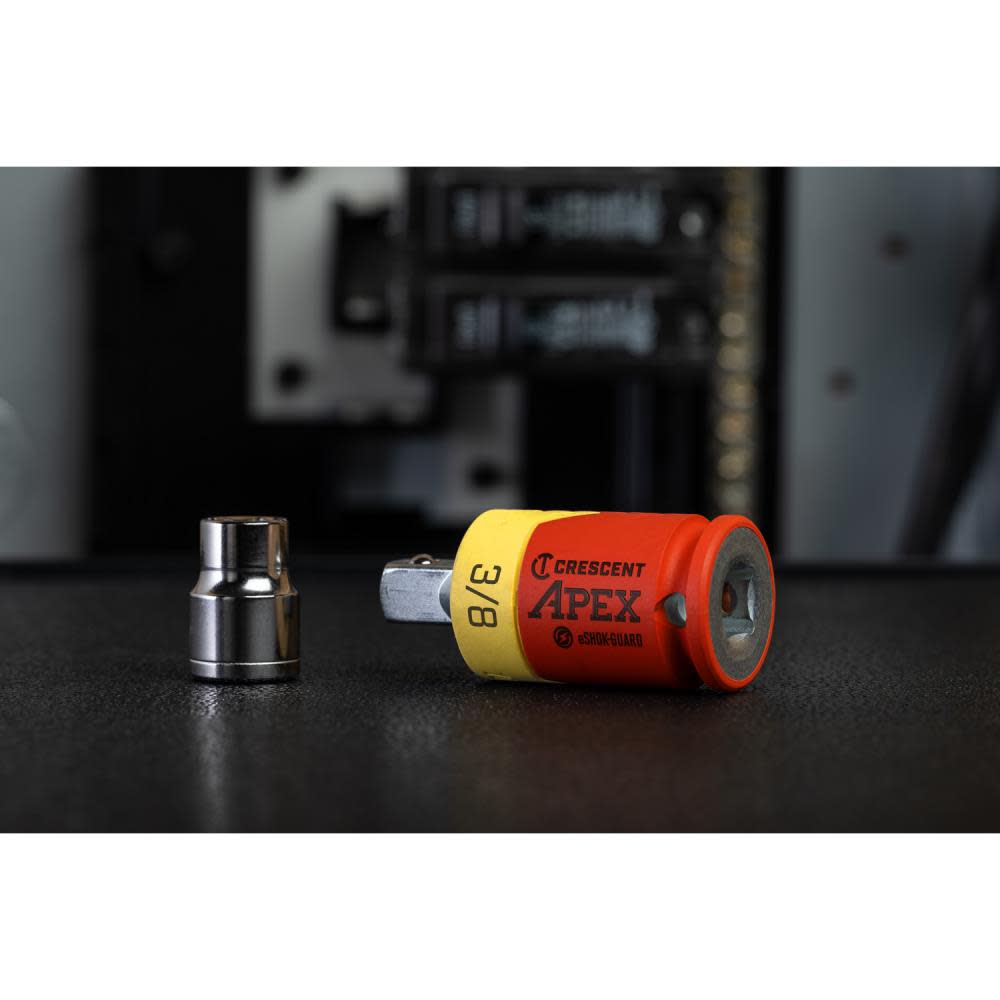 Crescent APEX eSHOK-GUARD Socket Isolator 3/8″ x 2-1/4″ - Ascmtools