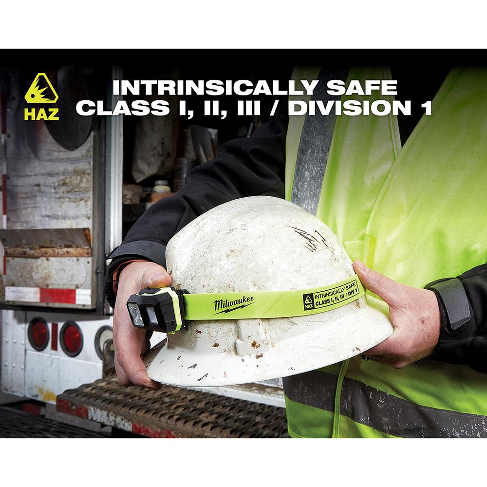 Milwaukee Intrinsically Safe C I II III / D 1 Spot/Flood Headlamp - Ascmtools