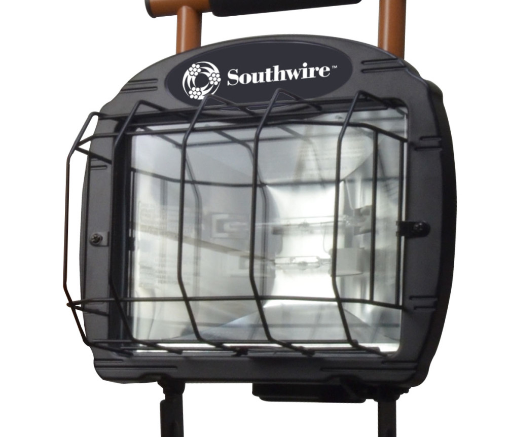 Southwire Tripod Work Light 1400 Watt Halogen Twin Head - Ascmtools