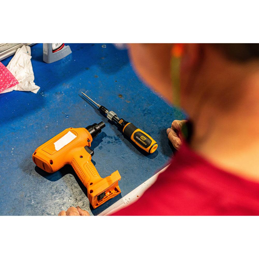 GEARWRENCH 20pc Screwdriver Set 1/4″ Drive Torque 10-50 in/Lbs - Ascmtools