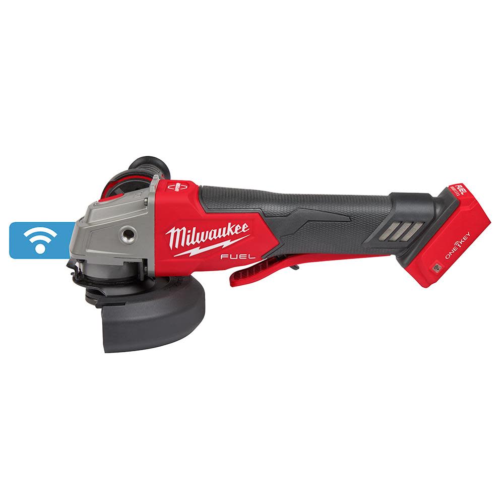 Milwaukee M18 FUEL 4 1/2″ / 5″ Braking Grinder Paddle Switch No Lock Bare Tool - Ascmtools