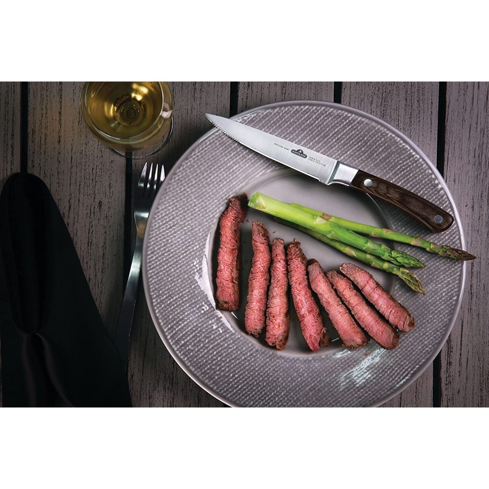 Napoleon PRO Steak Knife High-Carbon Stainless Steel Blade - Ascmtools