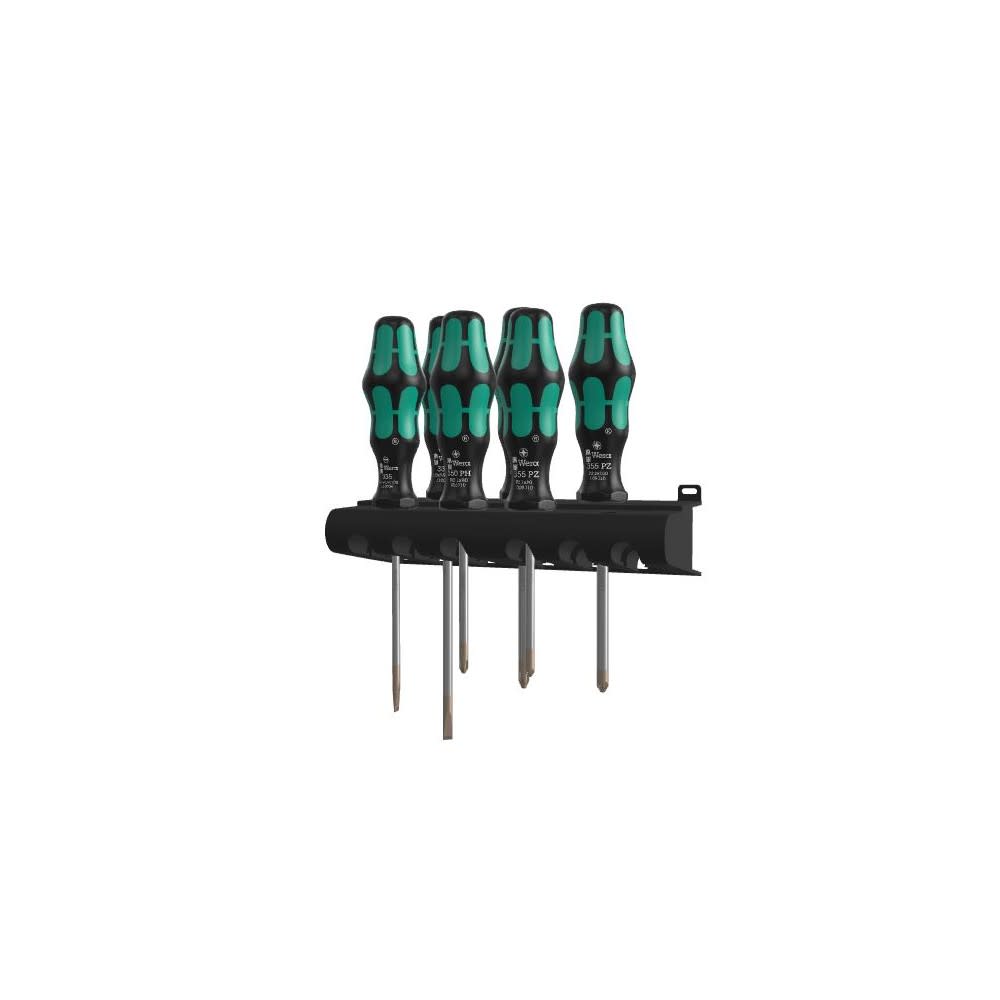 Wera Tools 6pc 335/350/355/6 Lasertip Screwdriver Set - Ascmtools