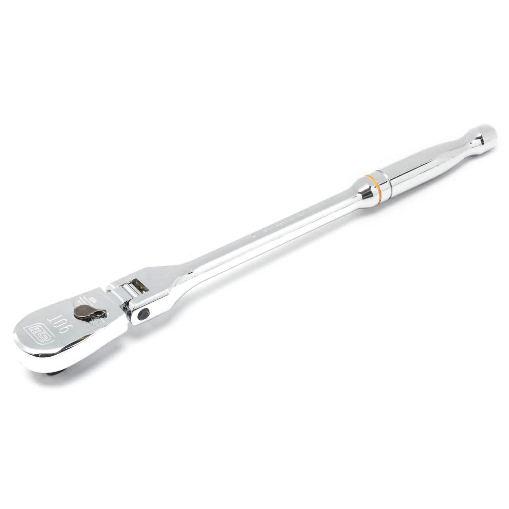 GEARWRENCH 3/8″ Drive 90 Tooth Flex Head Teardrop Ratchet – 11″ - Ascmtools