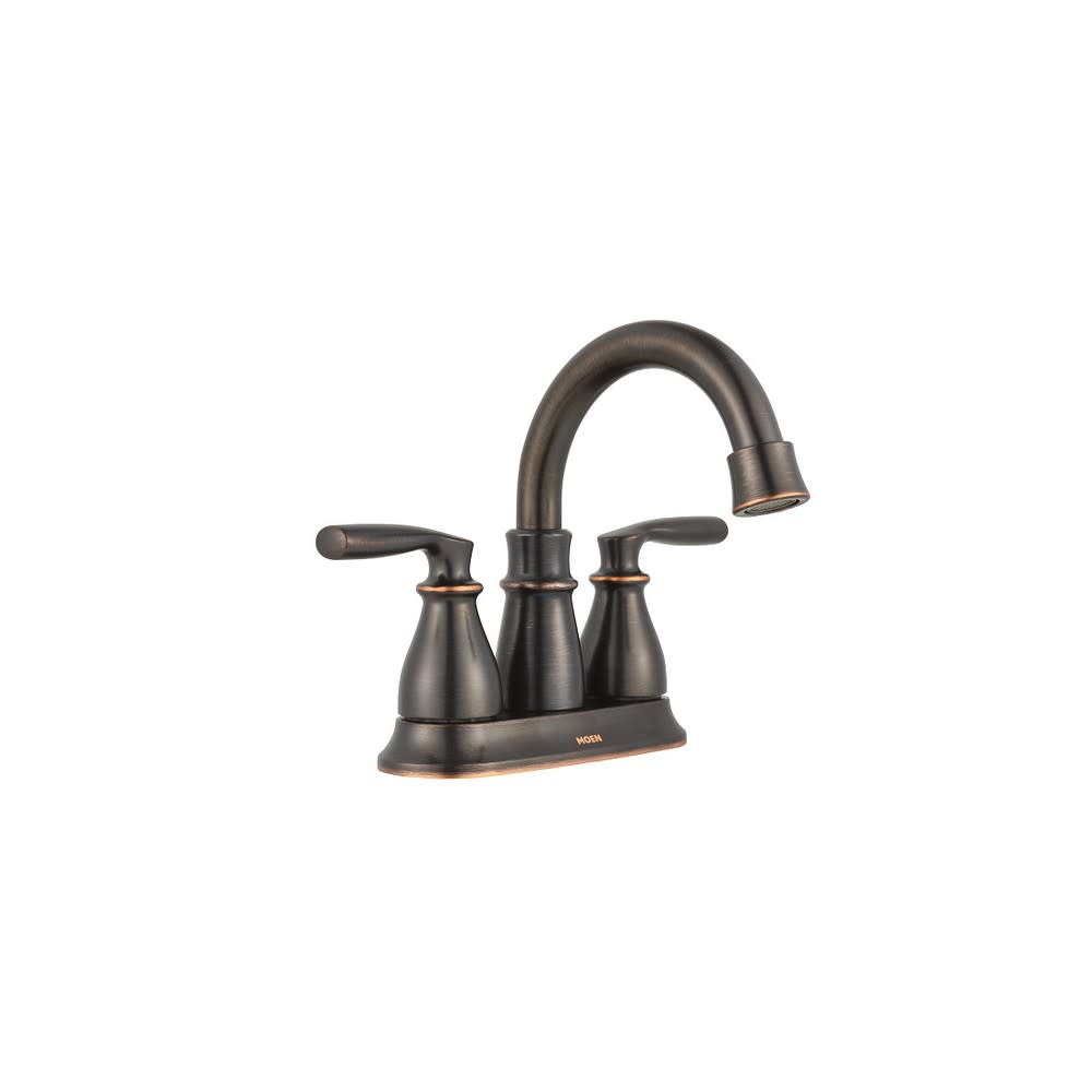 Moen Hilliard Bathroom Faucet Bronze 2 Handle High Arc - Ascmtools