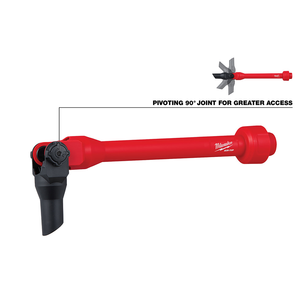 Milwaukee AIR-TIP Pivoting Extension Wand - Ascmtools