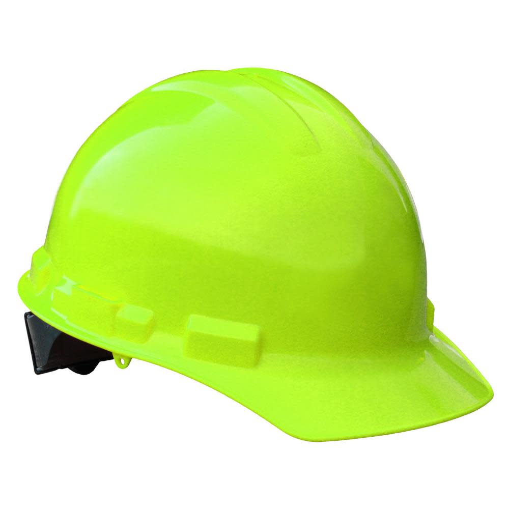 Radians Hard Hat Granite Cap Style 6 Point Ratchet Hi-Vis Green - Ascmtools