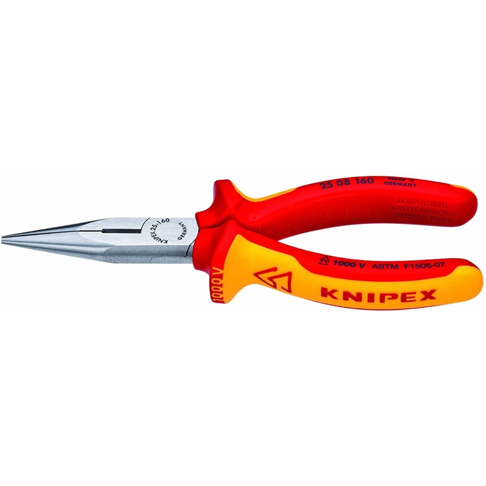 Knipex Cutting Plier Chain Nose Side 160 mm 1000V - Ascmtools