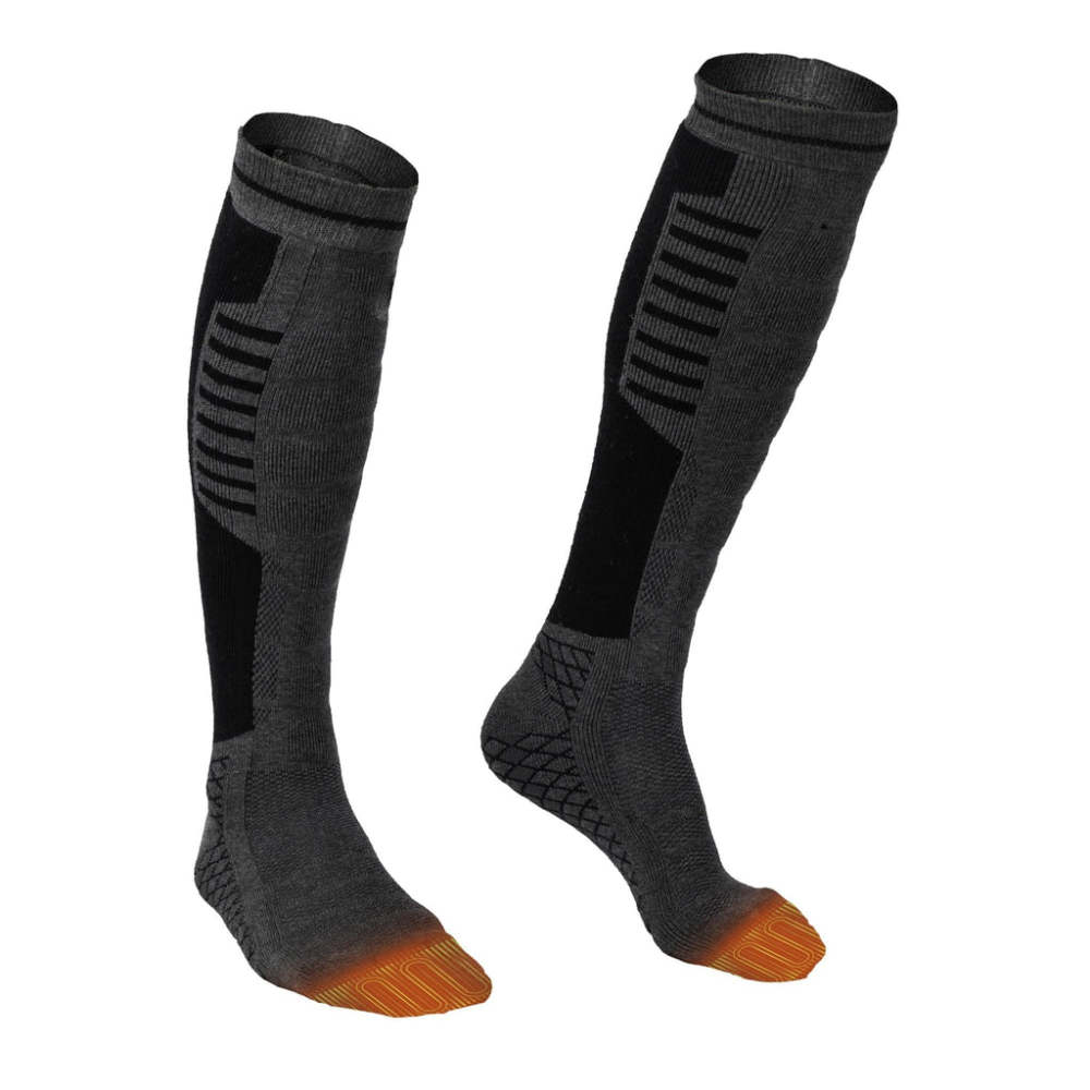 Mobile Warming 3.7V Unisex Thermal 2.0 Heated Sock Gray Small - Ascmtools