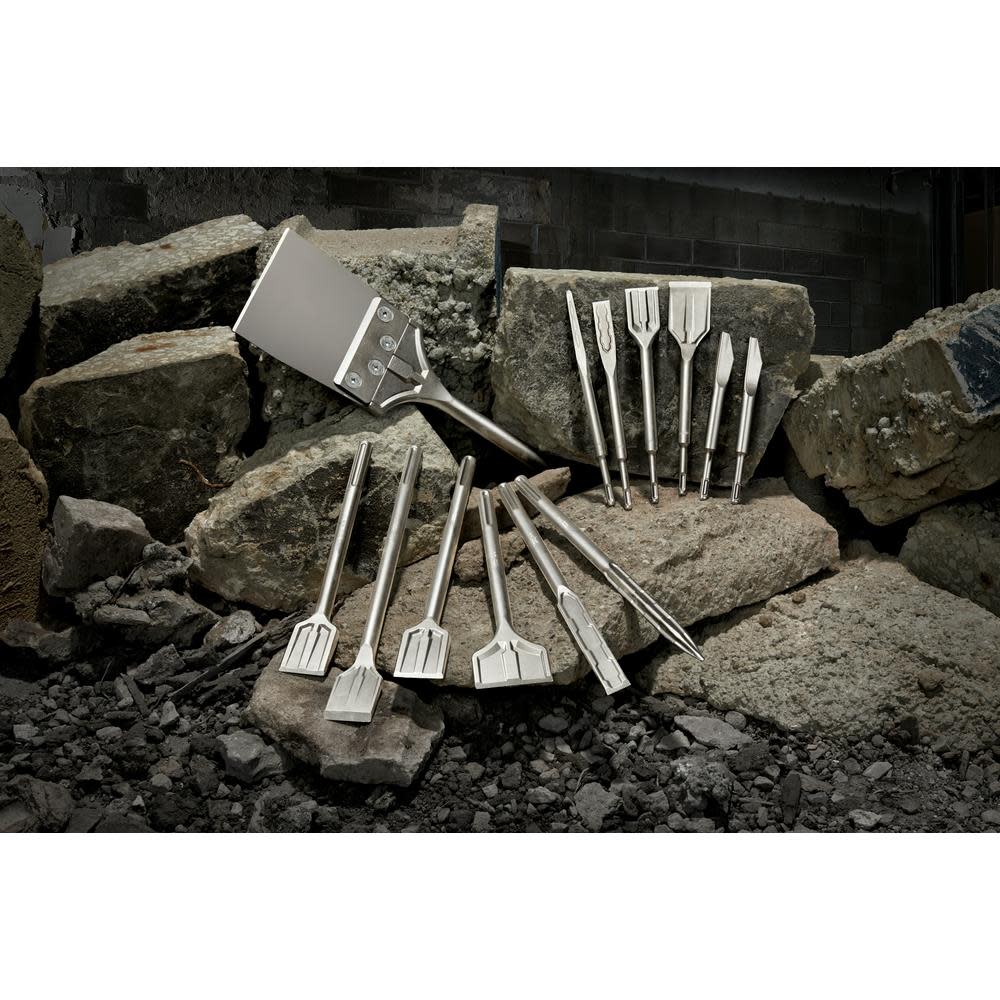 Milwaukee SDS-Max 2 in. x 15 in. Tile Chisel - Ascmtools