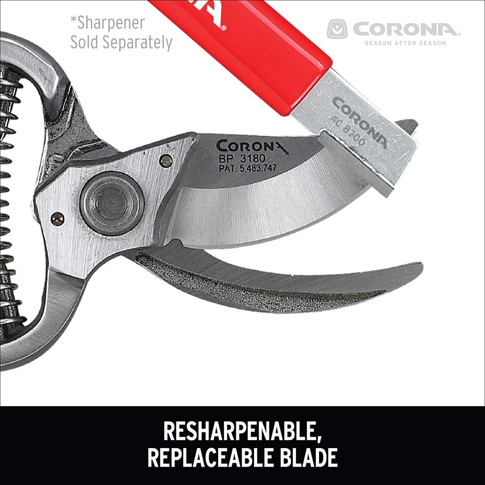 Corona Bypass Pruner 1″ ClassicCUT Left/Right MaxForged Steel - Ascmtools