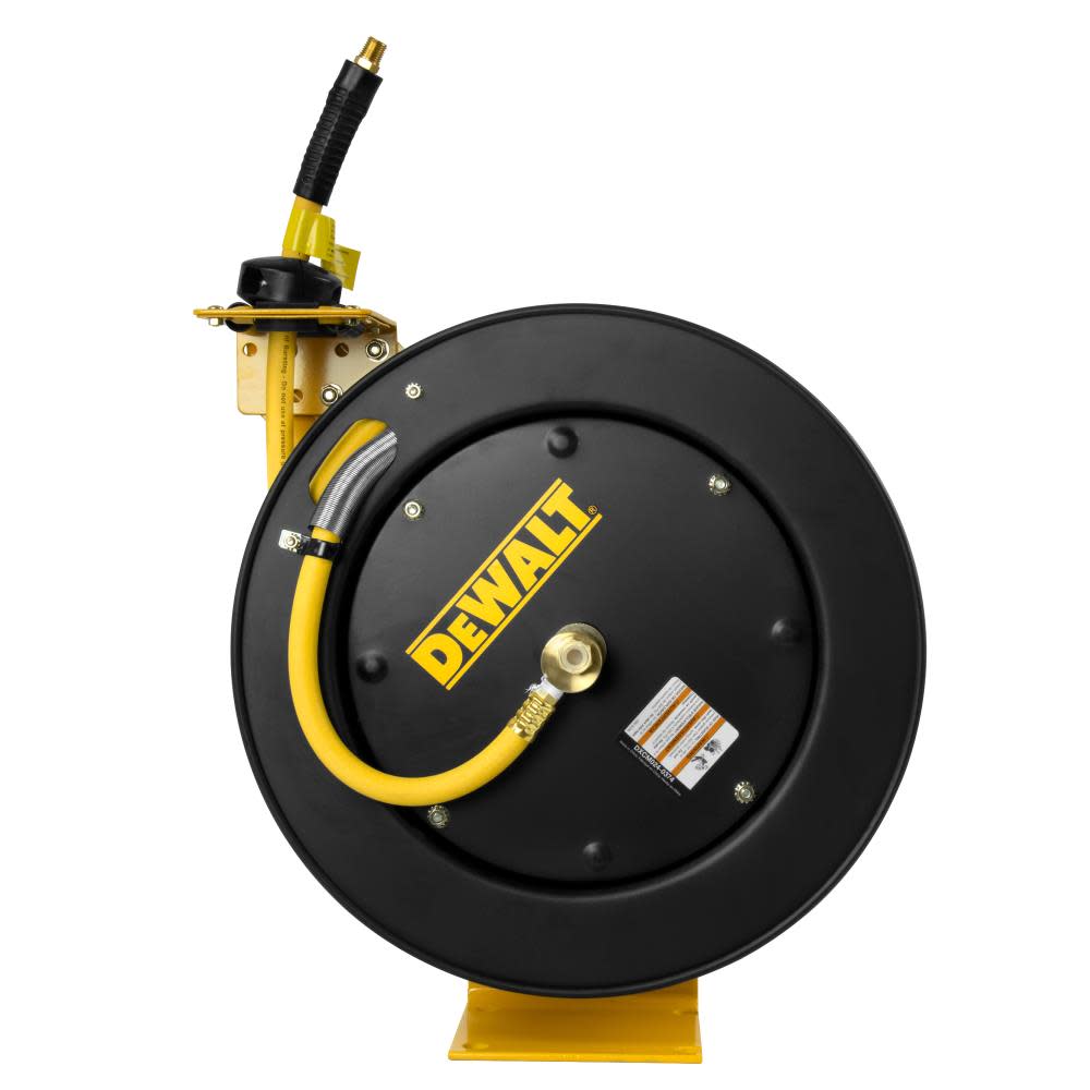 DEWALT 3/8 in. x 50 ft. Single Arm Auto Retracting Air Hose Reel - Ascmtools