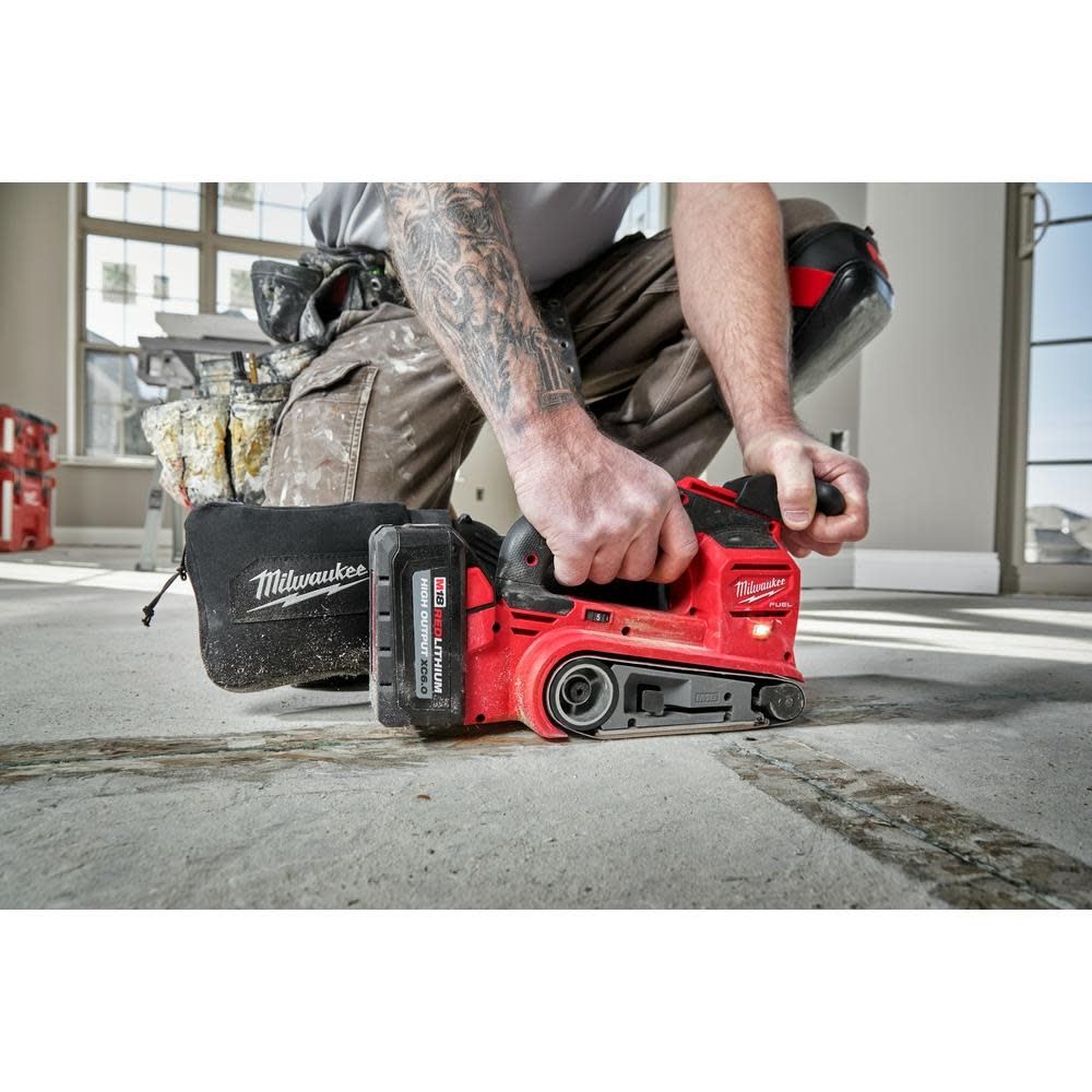 Milwaukee M18 FUEL 3″x18″ Belt Sander - Ascmtools