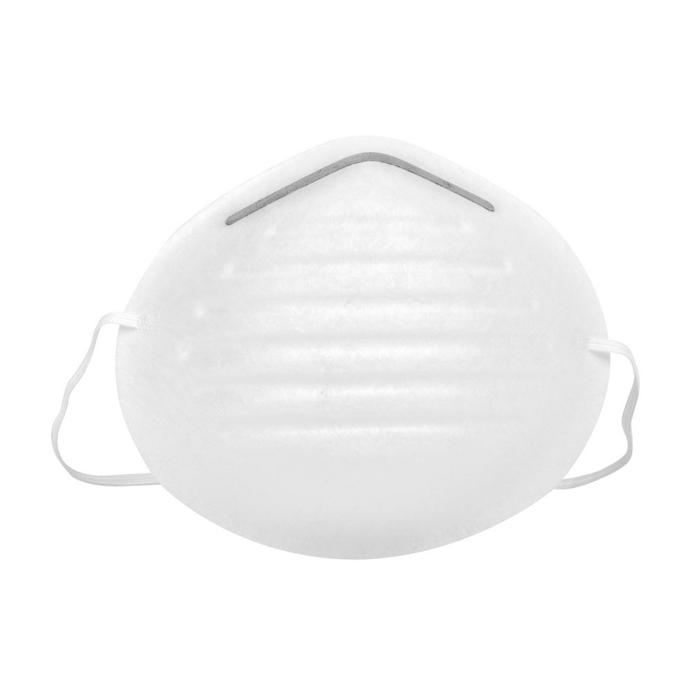 Protective Industrial Products Safety Works Non Toxic Dust Mask White 50pk - Ascmtools