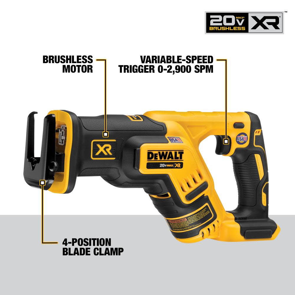 DEWALT 20V XR 4 Tool Combo Kit - Ascmtools