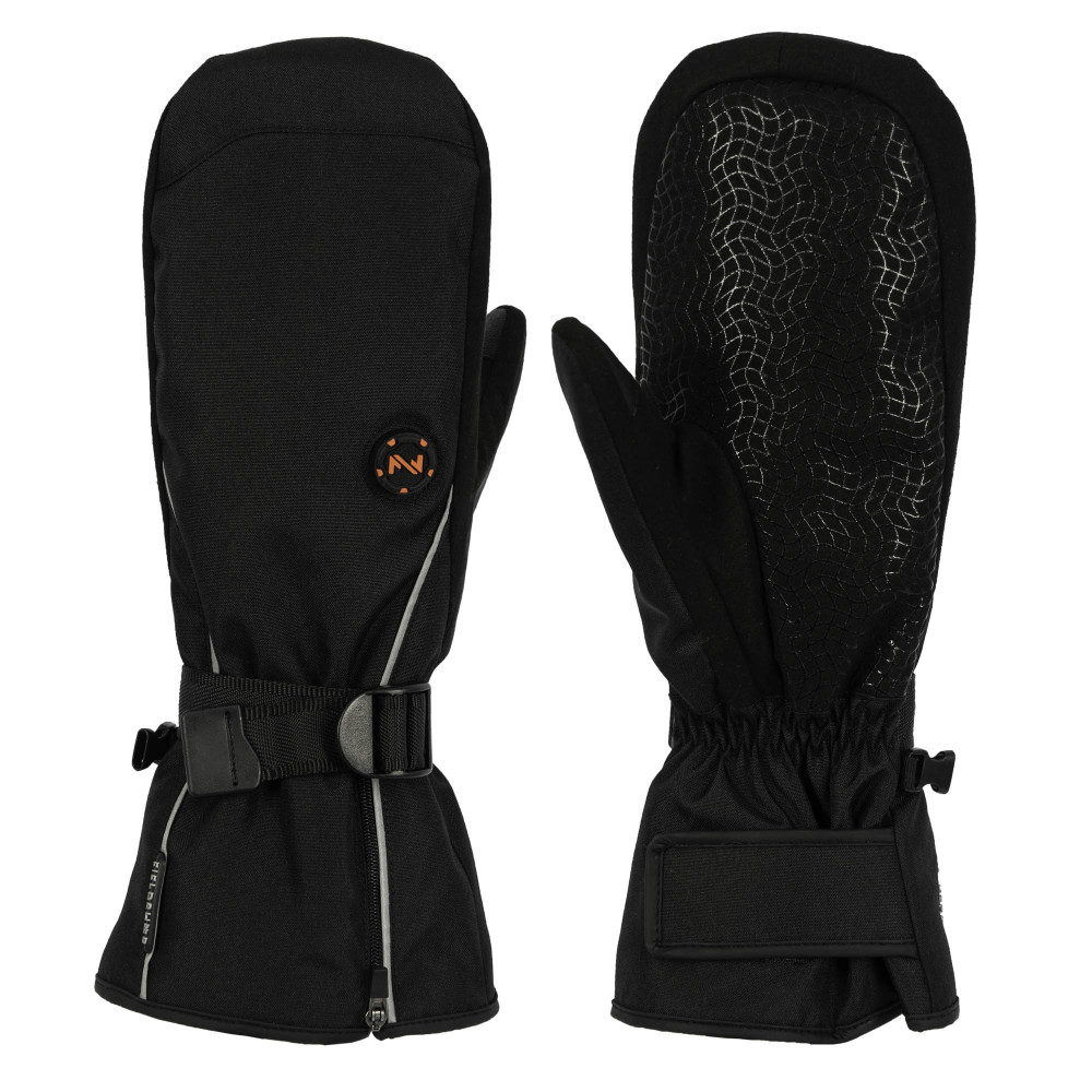 Mobile Warming Storm Heated Mittens Unisex 7.4V Black 3XL - Ascmtools