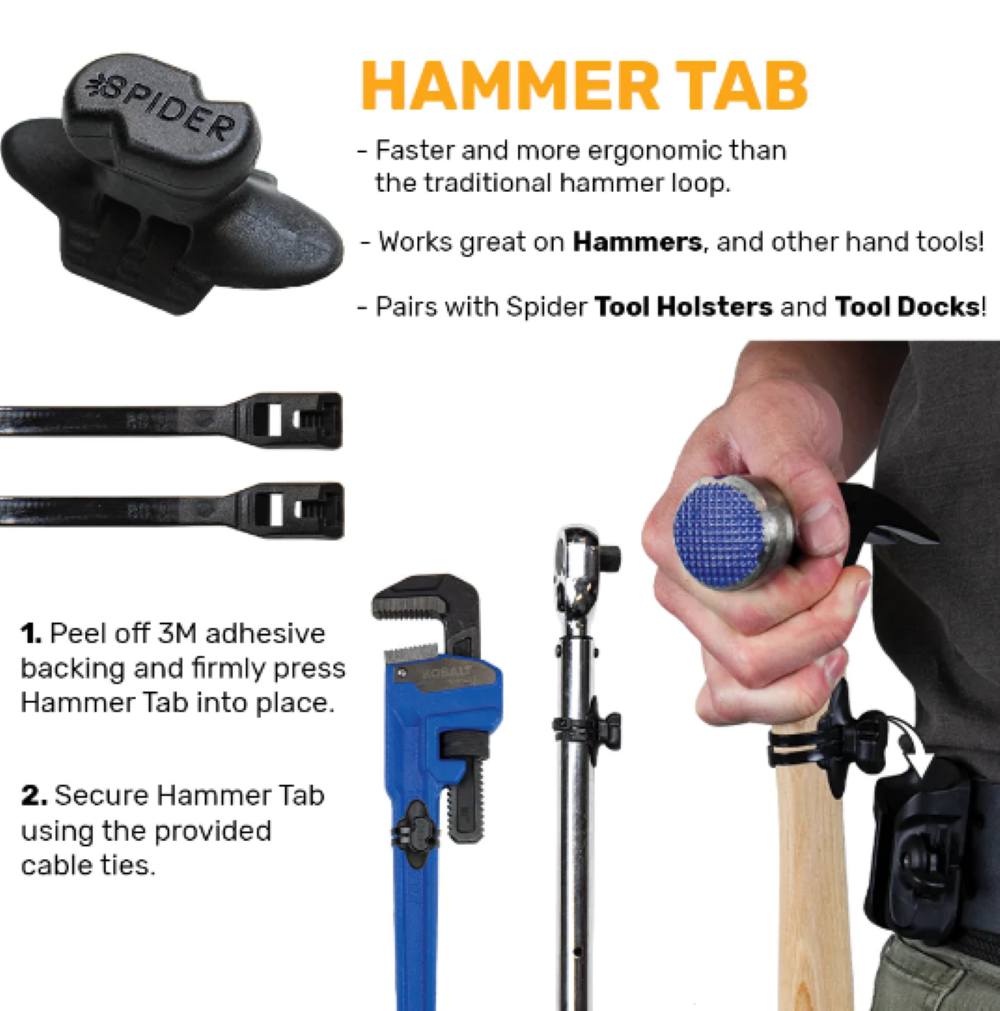 Spider Tool Holster Hammer Holster Set - Ascmtools