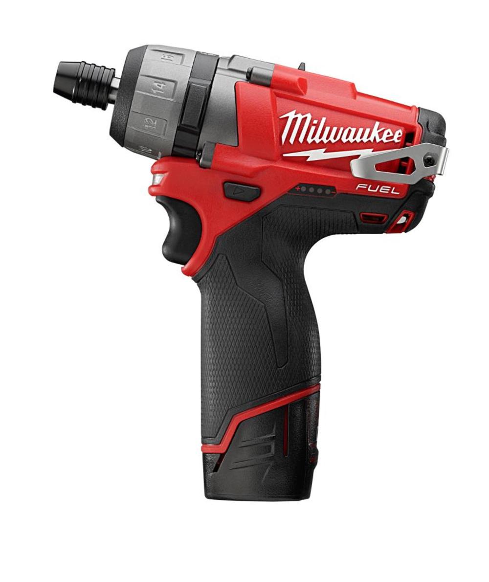 Milwaukee M12 FUEL 2SPD Screwdriver Kit - Ascmtools