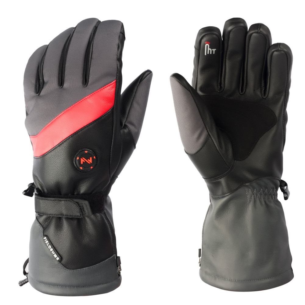 Mobile Warming Slope Style Heated Gloves Unisex 7.4 Volt Gray 2X - Ascmtools