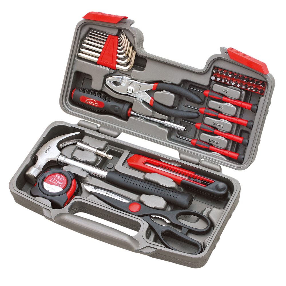 Apollo Precision Tools 39 Piece General Tool Set - Ascmtools
