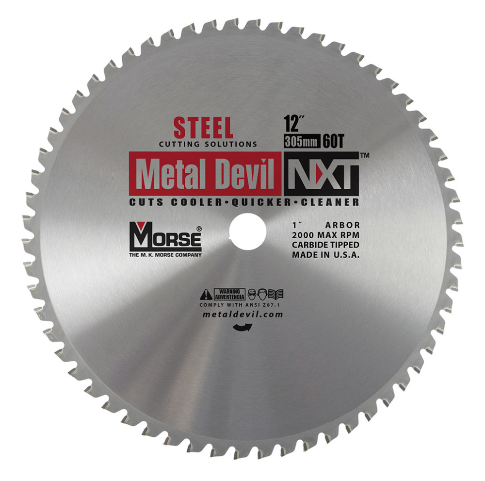 MK Morse Metal Devil NXT Circular Saw Blade 12″ Steel - Ascmtools