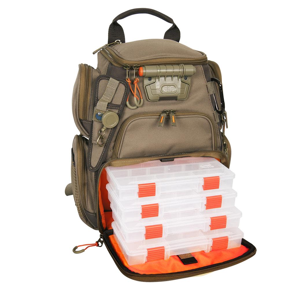 Wild River Tackle Tek Recon – Lighted Compact Backpack - Ascmtools