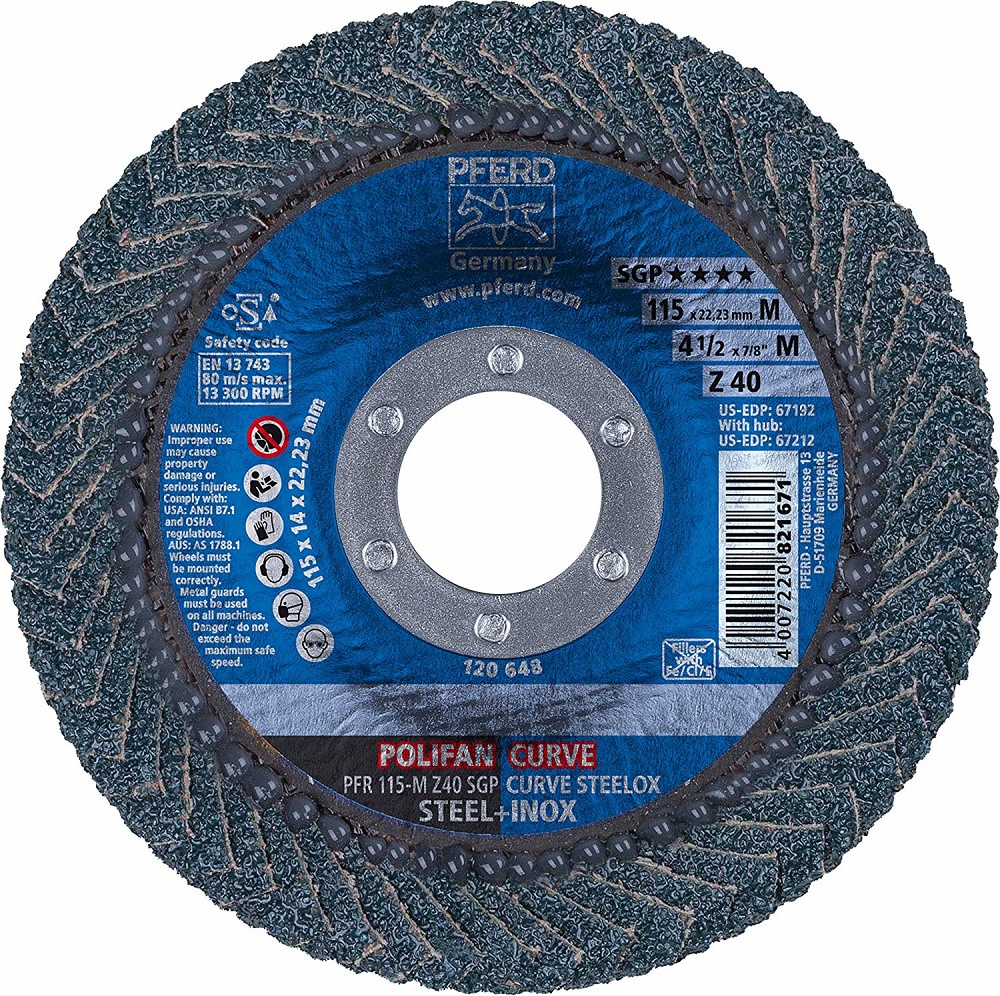 Pferd Polifan SGP Curve Cut-Off Wheel - Ascmtools