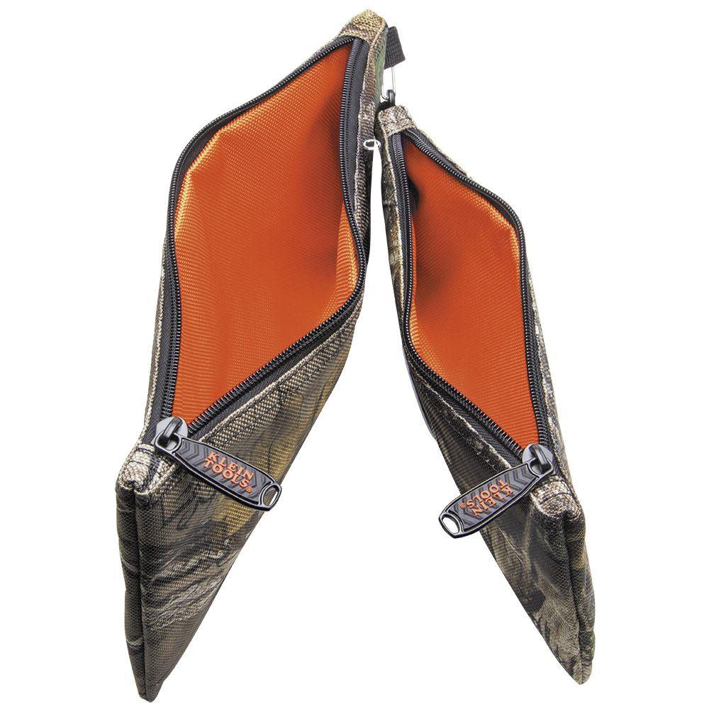 Klein Tools Camo Zipper Bags 2-Pack - Ascmtools