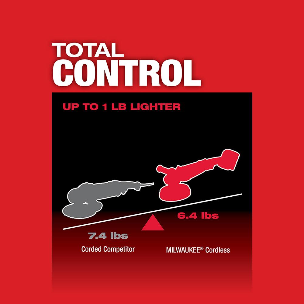 Milwaukee M18 FUEL 7 Variable Speed Polisher - Ascmtools