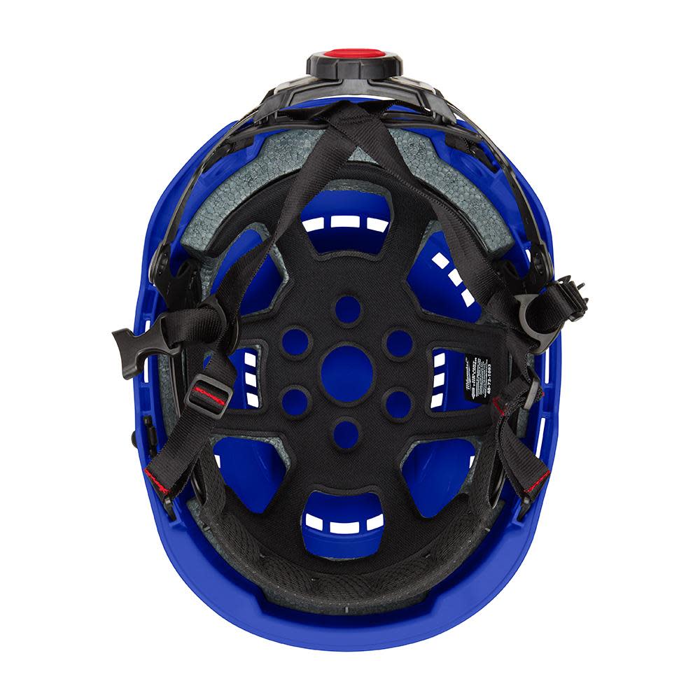 Milwaukee Blue Vented Safety Helmet (USA) – Type 2 Class C - Ascmtools