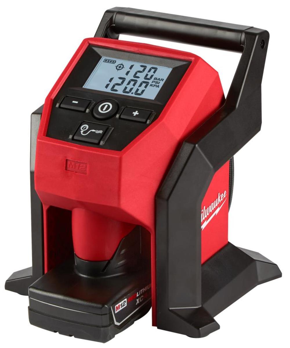 Milwaukee M12 Compact Inflator Kit - Ascmtools