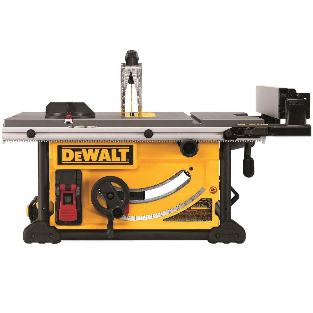 DEWALT 10″ Jobsite Table Saw 32 1/2″ Rip Capacity & Rolling Stand - Ascmtools