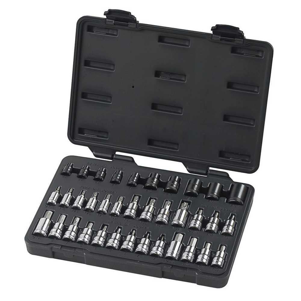 GEARWRENCH Master TORX Set 36 pc. with Hex Bit Sockets - Ascmtools