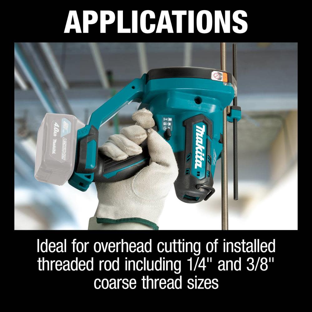 Makita 12V max CXT Lithium-Ion Brushless Cordless Threaded Rod Cutter Tool Only - Ascmtools