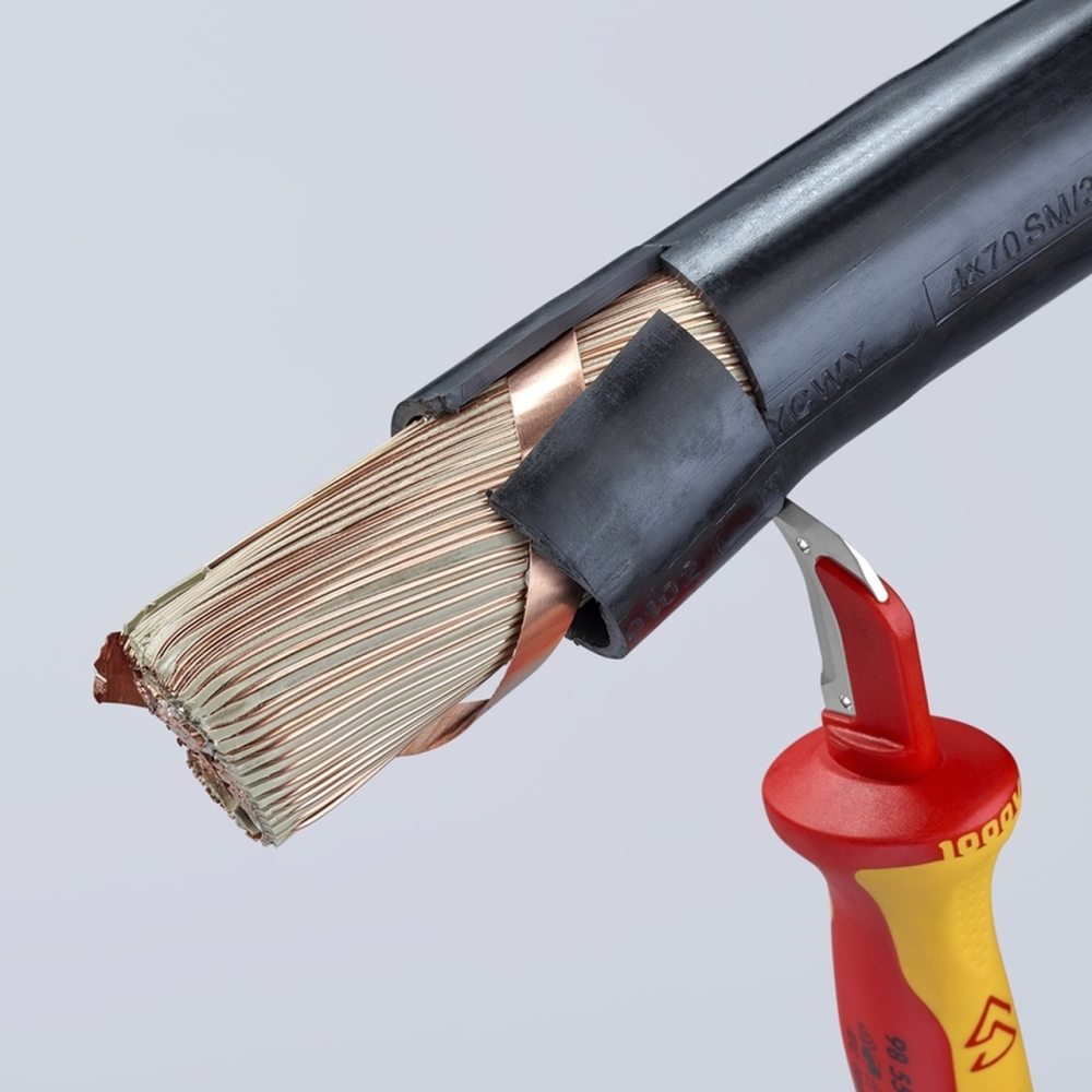 Knipex Dismantling Knife Insulated 1000VAC - Ascmtools