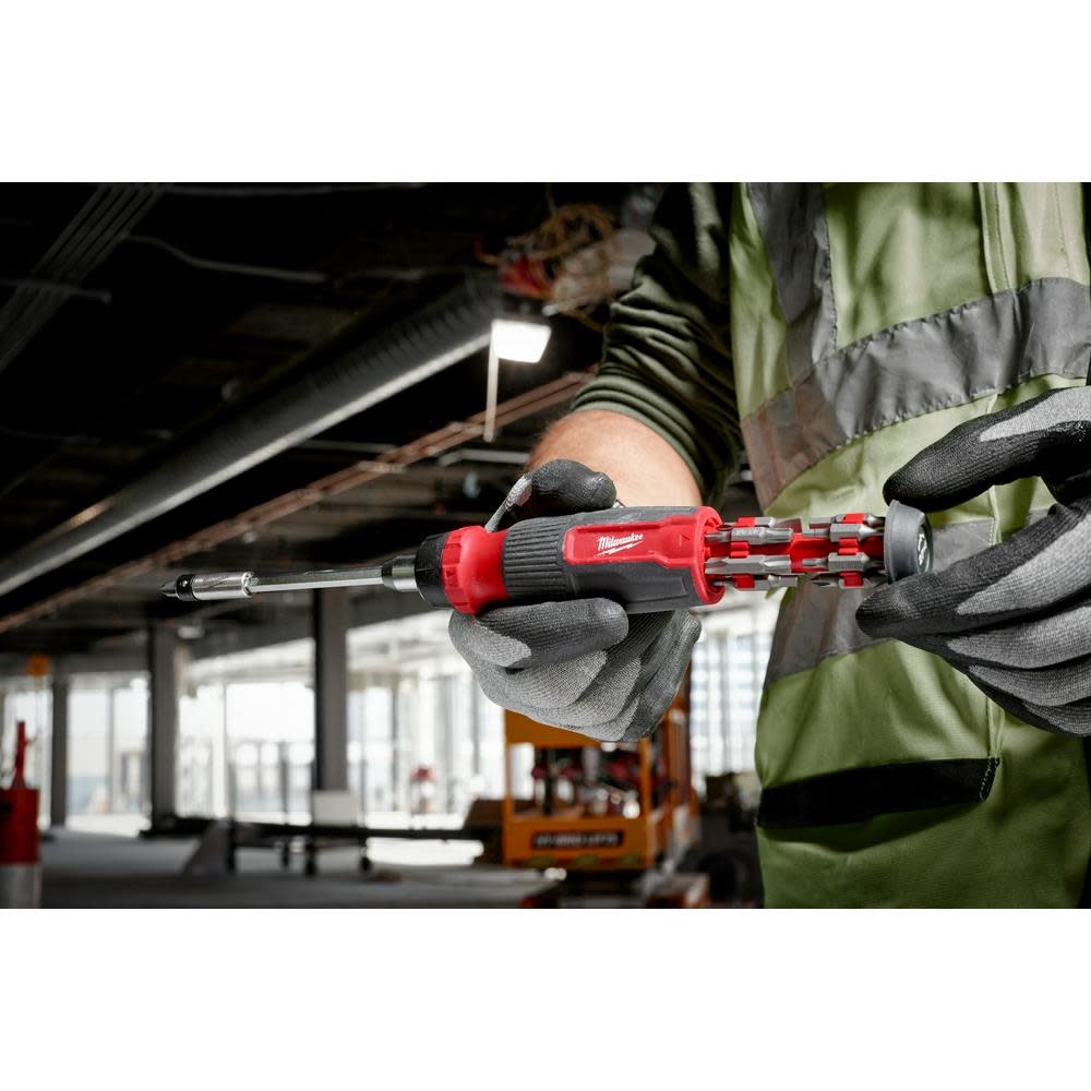 Milwaukee 27-in-1 Ratcheting Multi-Bit Screwdriver - Ascmtools