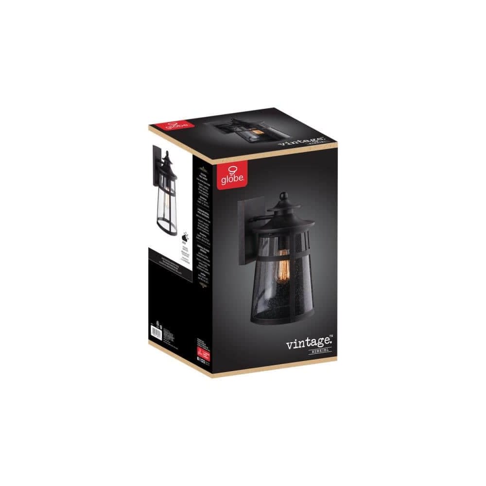 Globe Electric Ezekiel Vintage Wall Sconce Natural Bronze 1 Light - Ascmtools