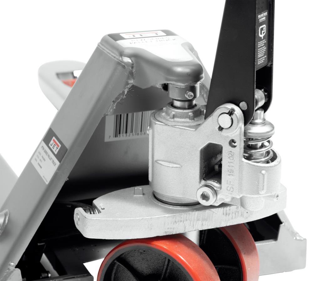 JET PTW-2042A 20″x42″ 6600 LB Capacity Pallet Truck - Ascmtools