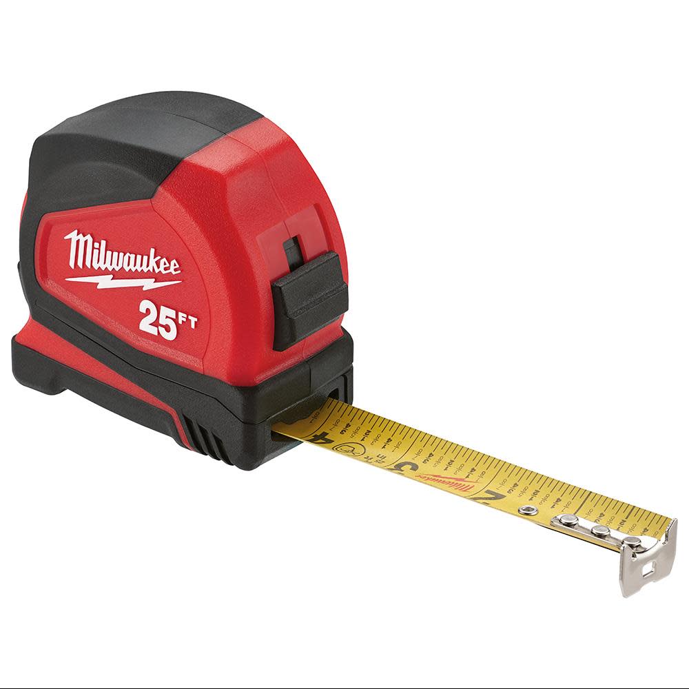 Milwaukee Tape Measure 25′ Utility Knife and INKZALL Marker 2pk Bundle - Ascmtools