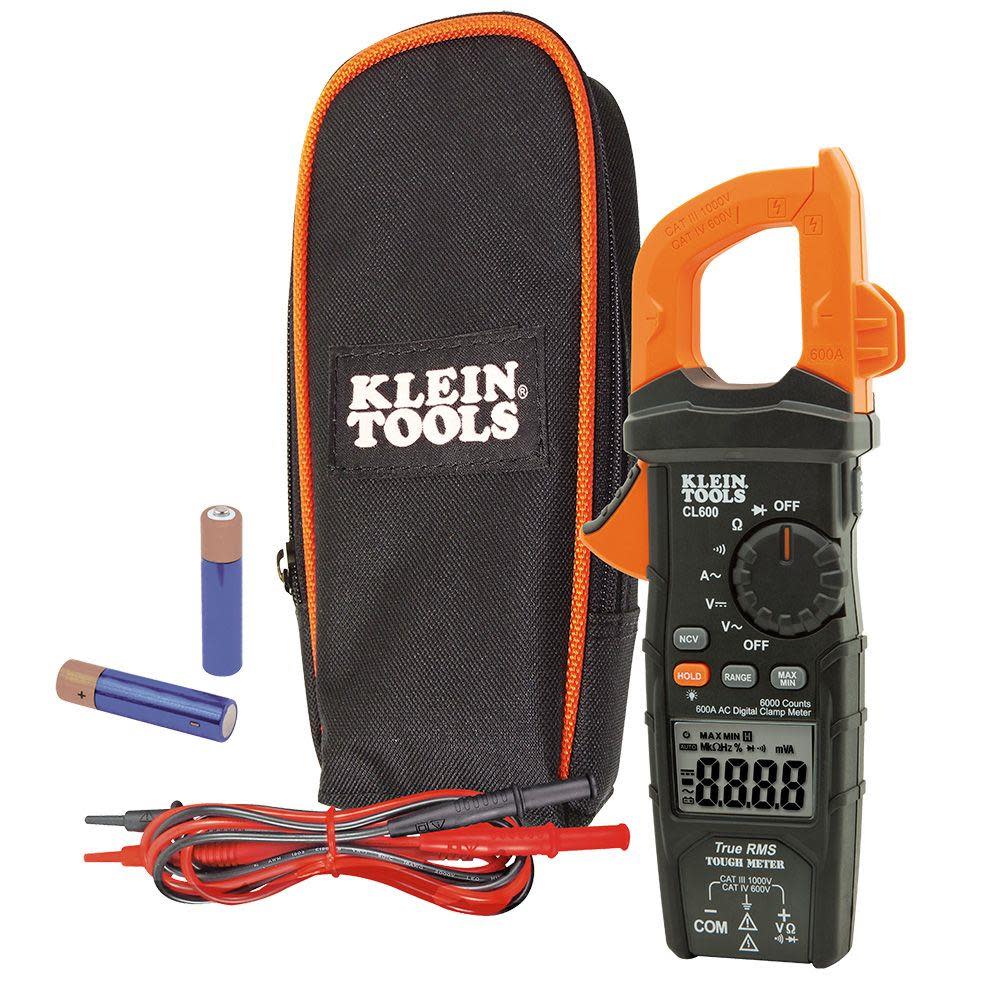 Klein Tools Digital Clamp Meter AC Auto 600A - Ascmtools