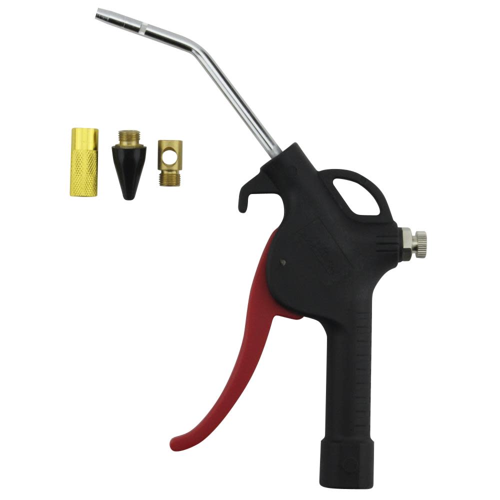 Milton Pistol Grip Safety Tip Blo Gun with Universal Tip Kit - Ascmtools